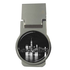 Nyc New York Skyline City Buildings Money Clips (round)  by Loisa77