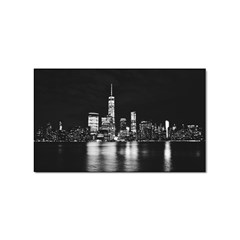 Nyc New York Skyline City Buildings Sticker (rectangular) by Loisa77