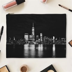 Nyc New York Skyline City Buildings Cosmetic Bag (xl) by Loisa77