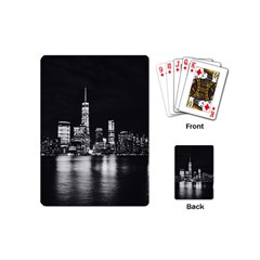 Nyc New York Skyline City Buildings Playing Cards Single Design (mini)