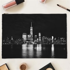 Nyc New York Skyline City Buildings Cosmetic Bag (xxl) by Loisa77