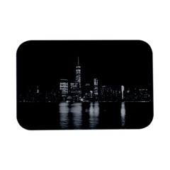 Nyc New York Skyline City Buildings Open Lid Metal Box (silver)   by Loisa77