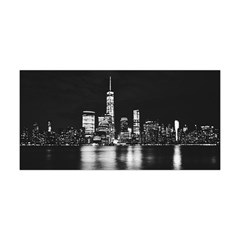 Nyc New York Skyline City Buildings Yoga Headband by Loisa77