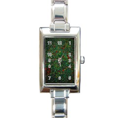 Grass Nature Meadow Rectangle Italian Charm Watch by Loisa77