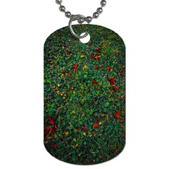 Grass Nature Meadow Dog Tag (one Side) by Loisa77