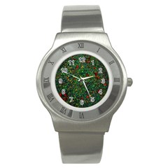 Grass Nature Meadow Stainless Steel Watch by Loisa77