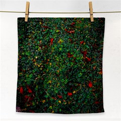 Grass Nature Meadow Face Towel by Loisa77