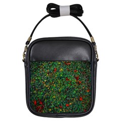 Grass Nature Meadow Girls Sling Bag by Loisa77