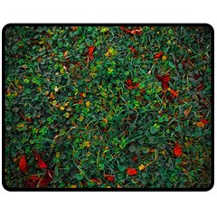 Grass Nature Meadow Fleece Blanket (medium) by Loisa77