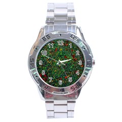 Grass Nature Meadow Stainless Steel Analogue Watch by Loisa77