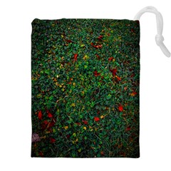 Grass Nature Meadow Drawstring Pouch (5xl) by Loisa77