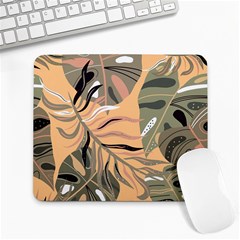 Leaves Monstera Picture Print Pattern Large Mousepad by Ravend