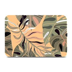 Leaves Monstera Picture Print Pattern Plate Mats by Ravend