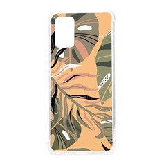 Leaves Monstera Picture Print Pattern Samsung Galaxy S20 Plus 6.7 Inch TPU UV Case