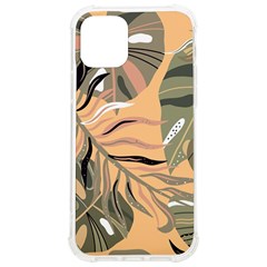 Leaves Monstera Picture Print Pattern iPhone 12/12 Pro TPU UV Print Case