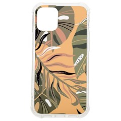 Leaves Monstera Picture Print Pattern Iphone 12 Mini Tpu Uv Print Case	