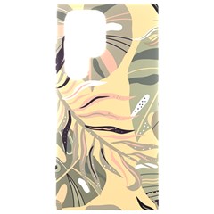 Leaves Monstera Picture Print Pattern Samsung Galaxy S24 Ultra 6 9 Inch Black Tpu Uv Case