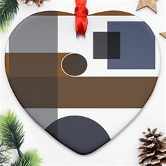 Background Wallpaper Abstract Heart Ornament (two Sides)