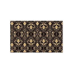 Vintage Batik Art Architecture Pattern Sticker (rectangular) by Ravend