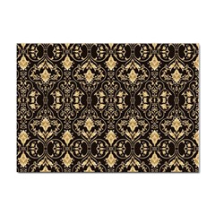 Vintage Batik Art Architecture Pattern Sticker A4 (10 Pack) by Ravend