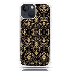 Vintage Batik Art Architecture Pattern Iphone 13 Mini Tpu Uv Print Case by Ravend