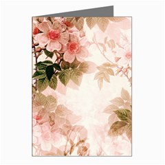 Flower Plant Vintage Retro Greeting Cards (pkg Of 8)