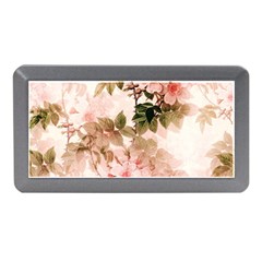 Flower Plant Vintage Retro Memory Card Reader (mini) by Ravend