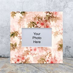 Flower Plant Vintage Retro White Box Photo Frame 4  X 6  by Ravend