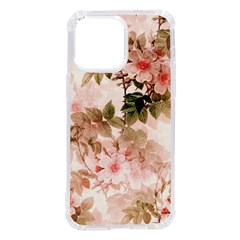 Flower Plant Vintage Retro Iphone 14 Pro Max Tpu Uv Print Case by Ravend