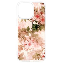 Flower Plant Vintage Retro Iphone 15 Pro Max Tpu Uv Print Case by Ravend