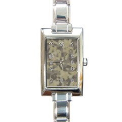 Geometric Bliss Print Pattern Design Rectangle Italian Charm Watch