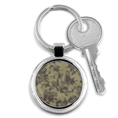 Geometric Bliss Print Pattern Design Key Chain (round)