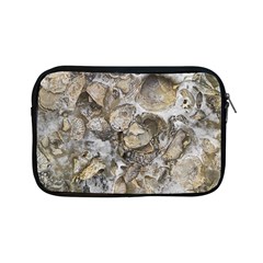 Fossilized Seashell Texture Print Design Bk Apple Ipad Mini Zipper Cases by dflcprintsclothing