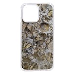 Fossilized Seashell Texture Print Design Bk iPhone 14 Pro Max TPU UV Print Case Front