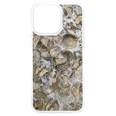 Fossilized Seashell Texture Print Design Bk Iphone 15 Pro Max Tpu Uv Print Case by dflcprintsclothing