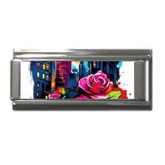 City Rose 2-gigapixel-art-scale-4 00x Superlink Italian Charm (9mm)