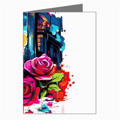 City Rose 2-gigapixel-art-scale-4 00x Greeting Card