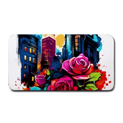 City Rose 2-gigapixel-art-scale-4 00x Medium Bar Mat by BrightWear