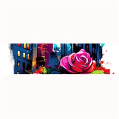 City Rose 2-gigapixel-art-scale-4 00x Large Bar Mat by BrightWear