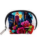 City Rose 2-gigapixel-art-scale-4 00x Accessory Pouch (Small) Front