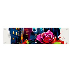 City Rose 2-gigapixel-art-scale-4 00x Banner And Sign 4  X 1  by BrightWear