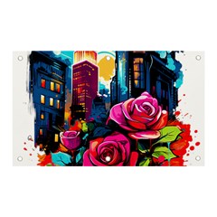 City Rose 2-gigapixel-art-scale-4 00x Banner And Sign 5  X 3  by BrightWear