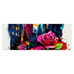 City Rose 2-gigapixel-art-scale-4 00x Banner And Sign 8  X 3 