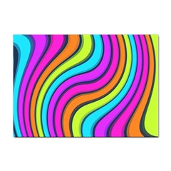 Swirl Twirl Design Pattern Waves Sticker A4 (10 Pack)