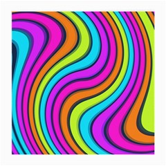 Swirl Twirl Design Pattern Waves Medium Glasses Cloth (2 Sides) by Loisa77