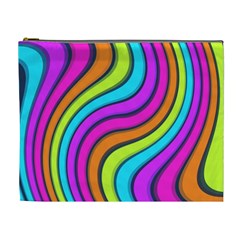 Swirl Twirl Design Pattern Waves Cosmetic Bag (xl) by Loisa77