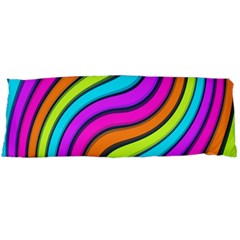 Swirl Twirl Design Pattern Waves Body Pillow Case (dakimakura) by Loisa77