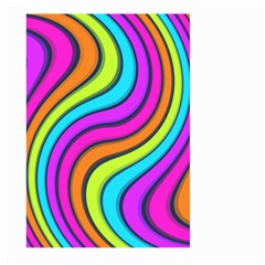 Swirl Twirl Design Pattern Waves Large Garden Flag (two Sides)