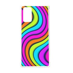 Swirl Twirl Design Pattern Waves Samsung Galaxy Note 20 Tpu Uv Case by Loisa77