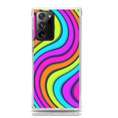 Swirl Twirl Design Pattern Waves Samsung Galaxy Note 20 Ultra Tpu Uv Case by Loisa77